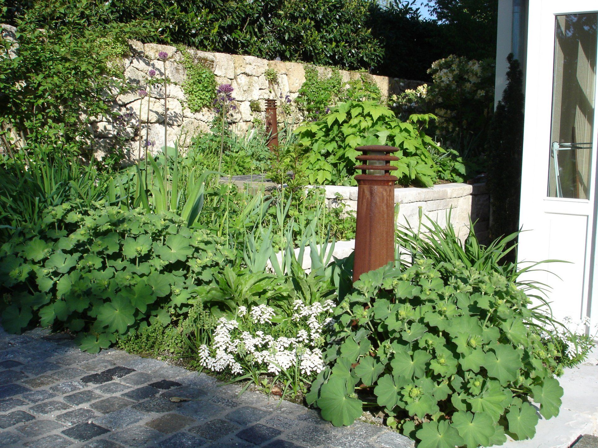 Besondere Gärten der neue Garten beim Büro