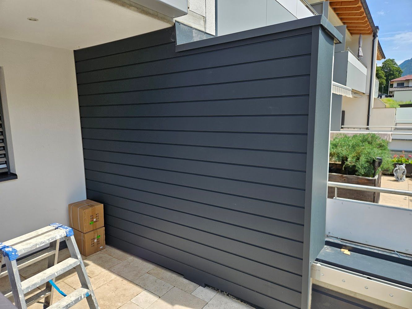 Prefa Siding Trennwand