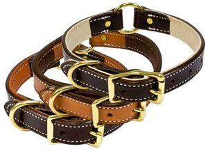 17 London Tan Premium Leather Standard Collar