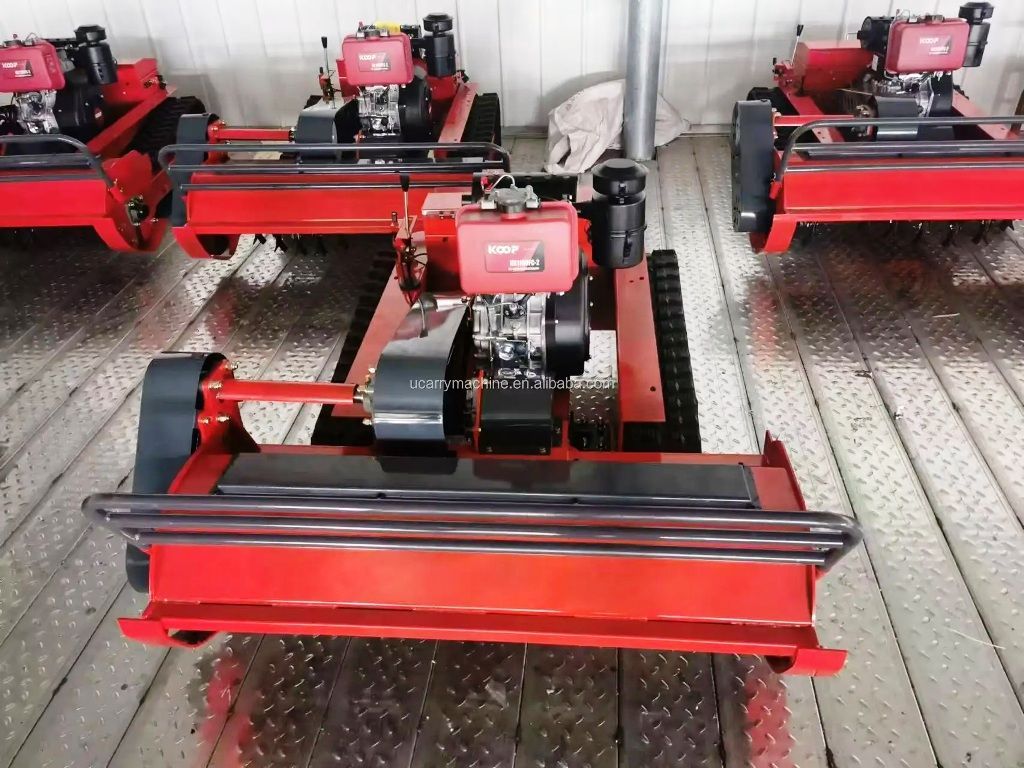 Gerüst- und Baumaschinenverleih Krall
Ferngesteuerter Schlegelmulcher Ucarry UR1000F 12HP- Diesel
www.geruest-saarland.de