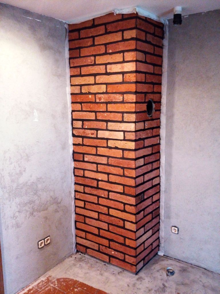 Handwerkliche Dienstleistungen Krall
Kamin mit Riemchen verklinkert
www.geruest-saarland.de
