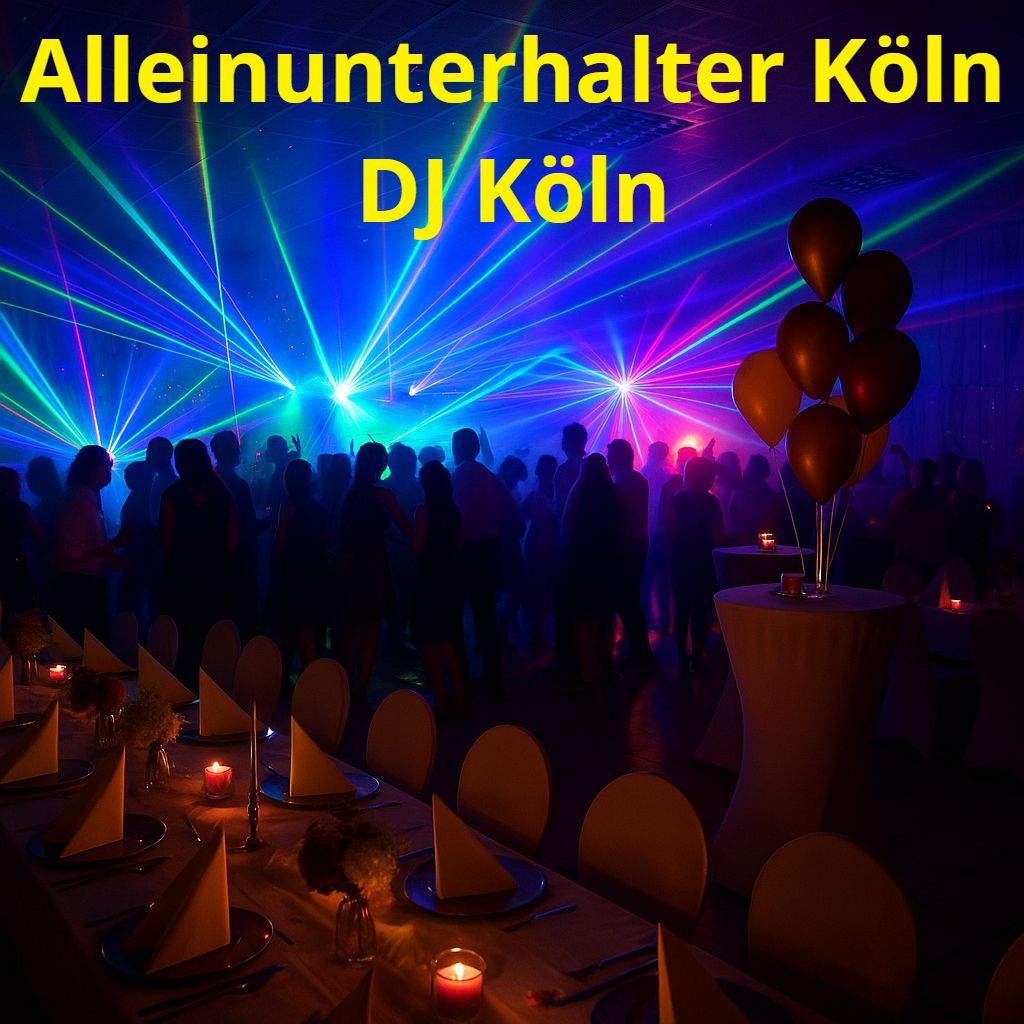  Alleinunterhalter Köln – Live-Musik für Hochzeit, Geburtstag, Stadtfest & Karneval