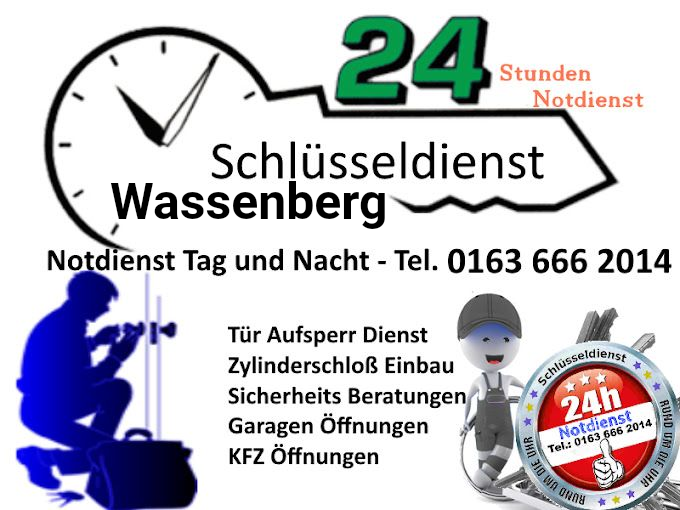 Schlüsseldienst in 41849 Wassenberg hier zum Notdienst Festpreis