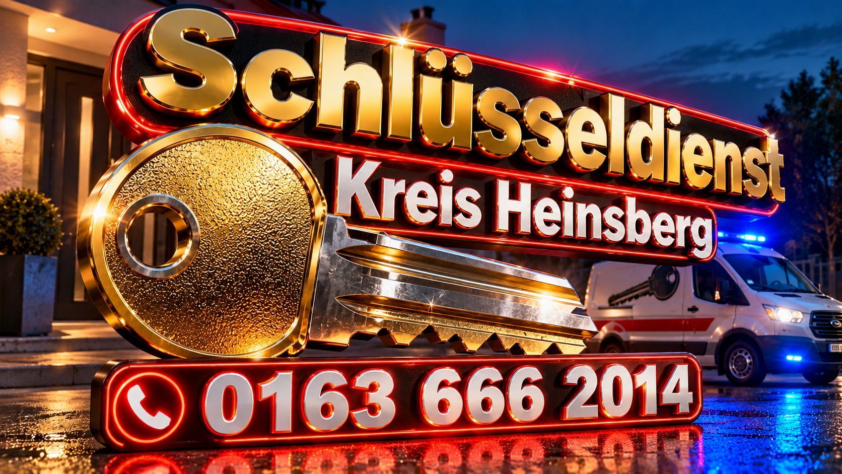 Schlüsseldienst Notdienst Kreis Heinsberg - in 15 Minuten vor Ort