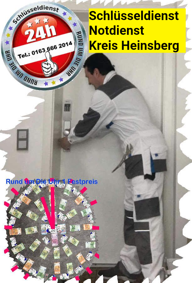 Notdienst Monteur Karl in Heinsberg bei der Arbeit