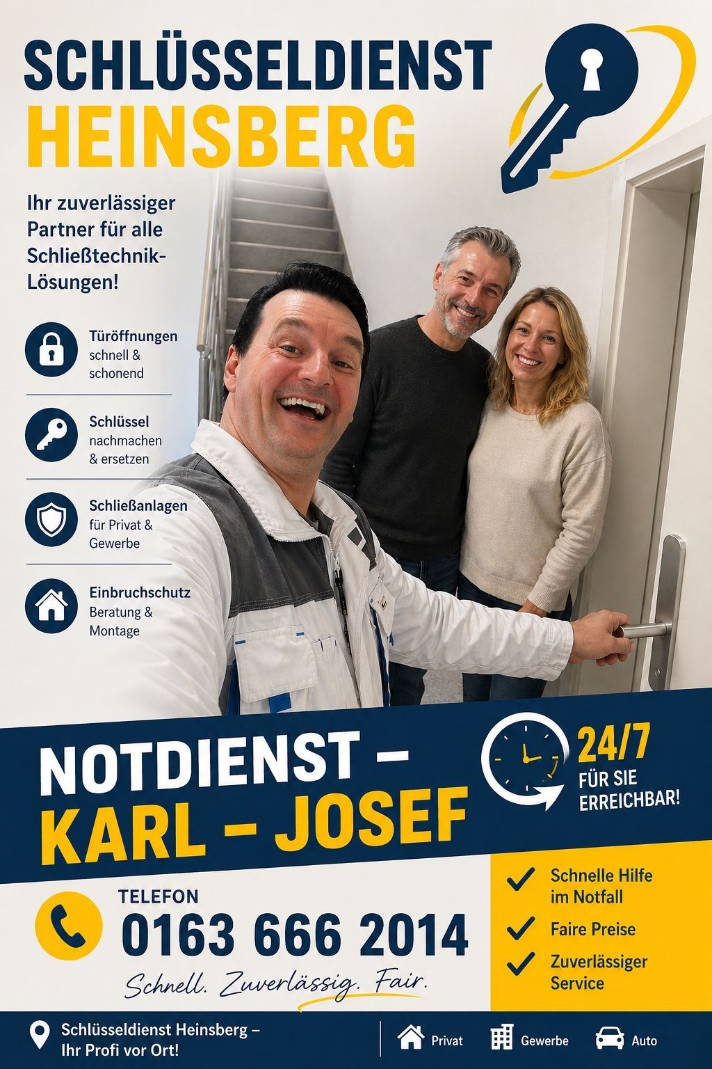 Schlüsseldienst Monteur Karl - Josef im Kreis Heinsberg