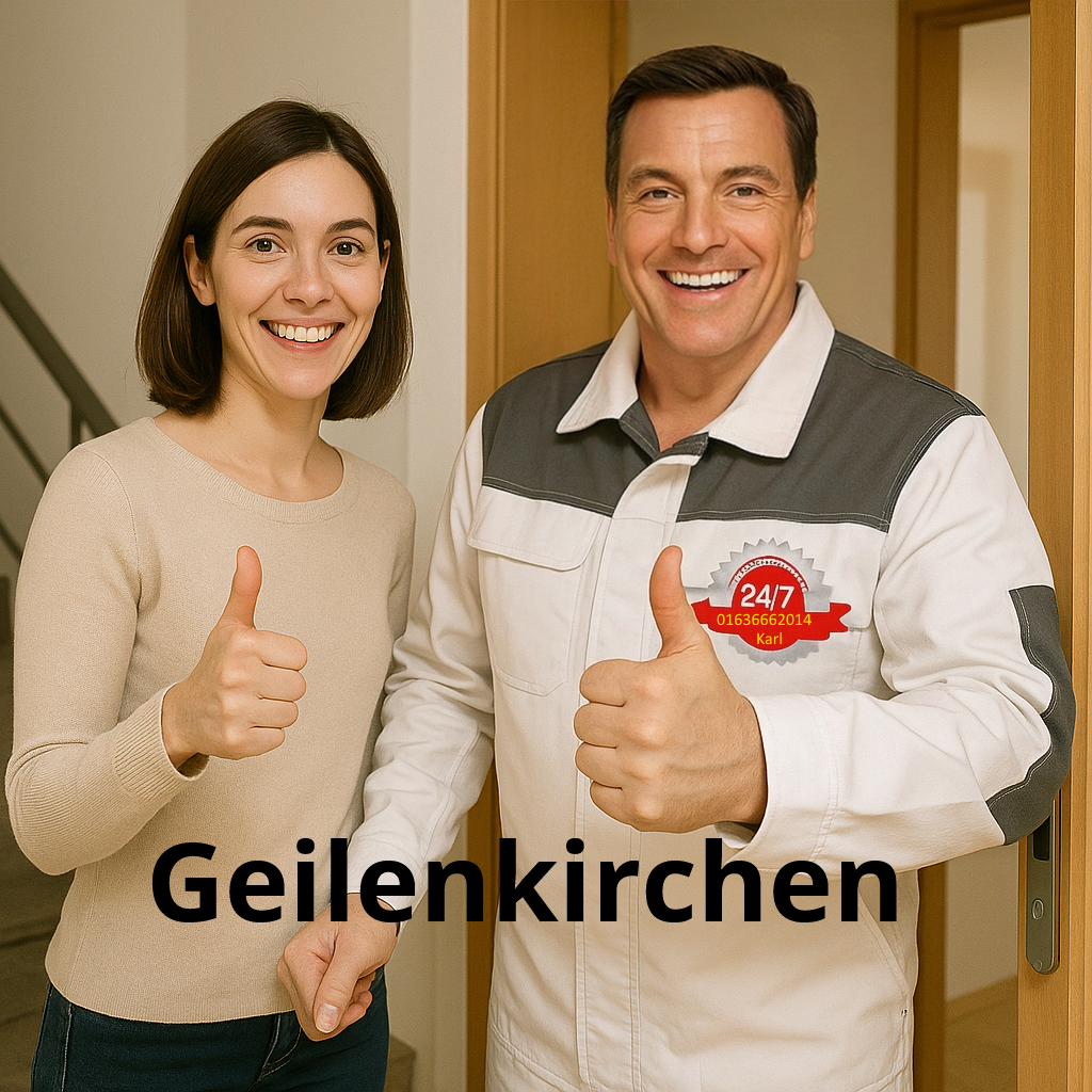 Schlüsseldienst Notdienst Geilenkirchen - Sofort Hilfe zum 80 Euro Endprreis - Tag & Nacht !