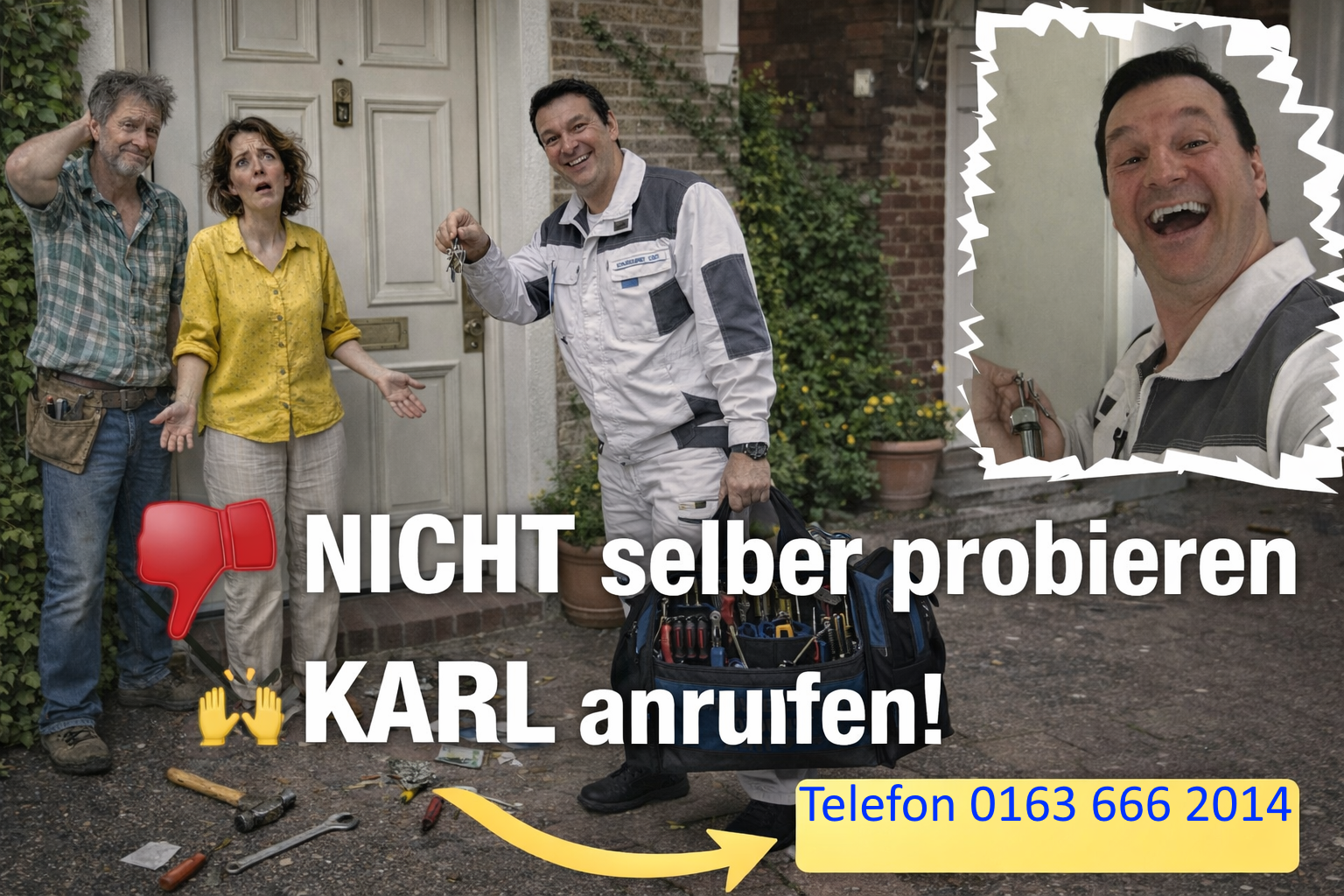 nicht selber probieren ! Moderne Türen haben Zahnräder drin ! 1 Fehler und es wird TEUER