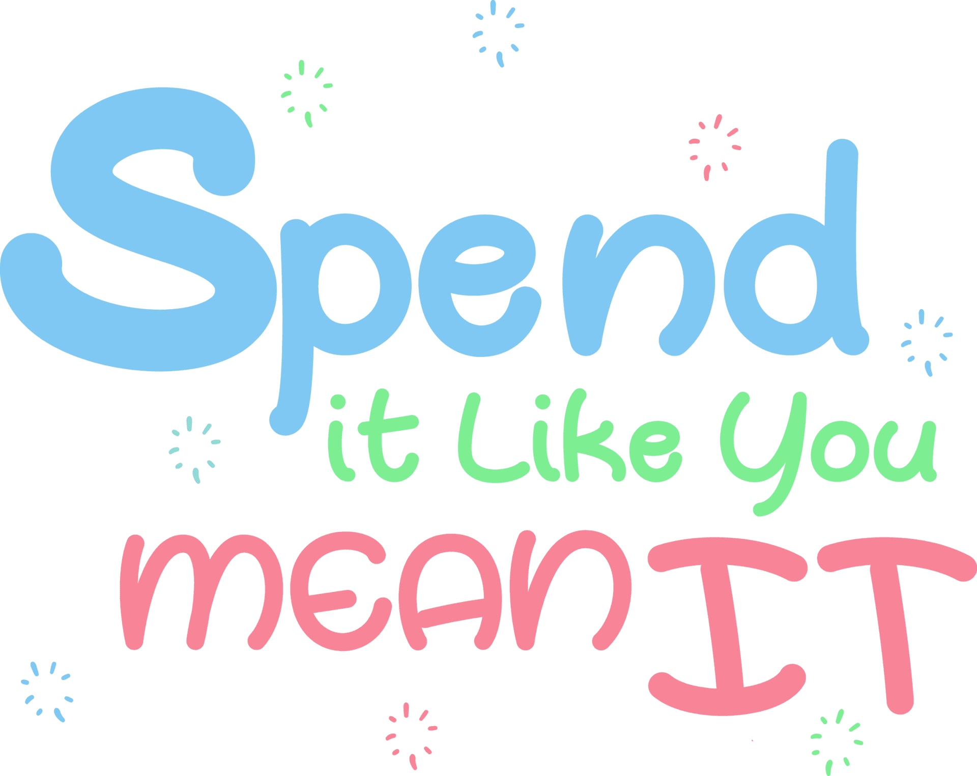 spend it like you mean it podcast logo