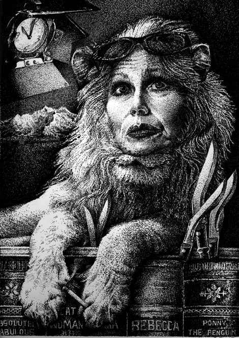 Joanna Jones As The Dame