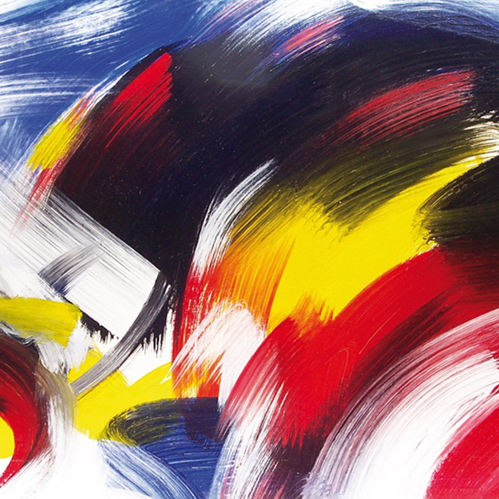 gestische malerei, informelle kunst, speed painting, abstrakt, acryl auf papier, original