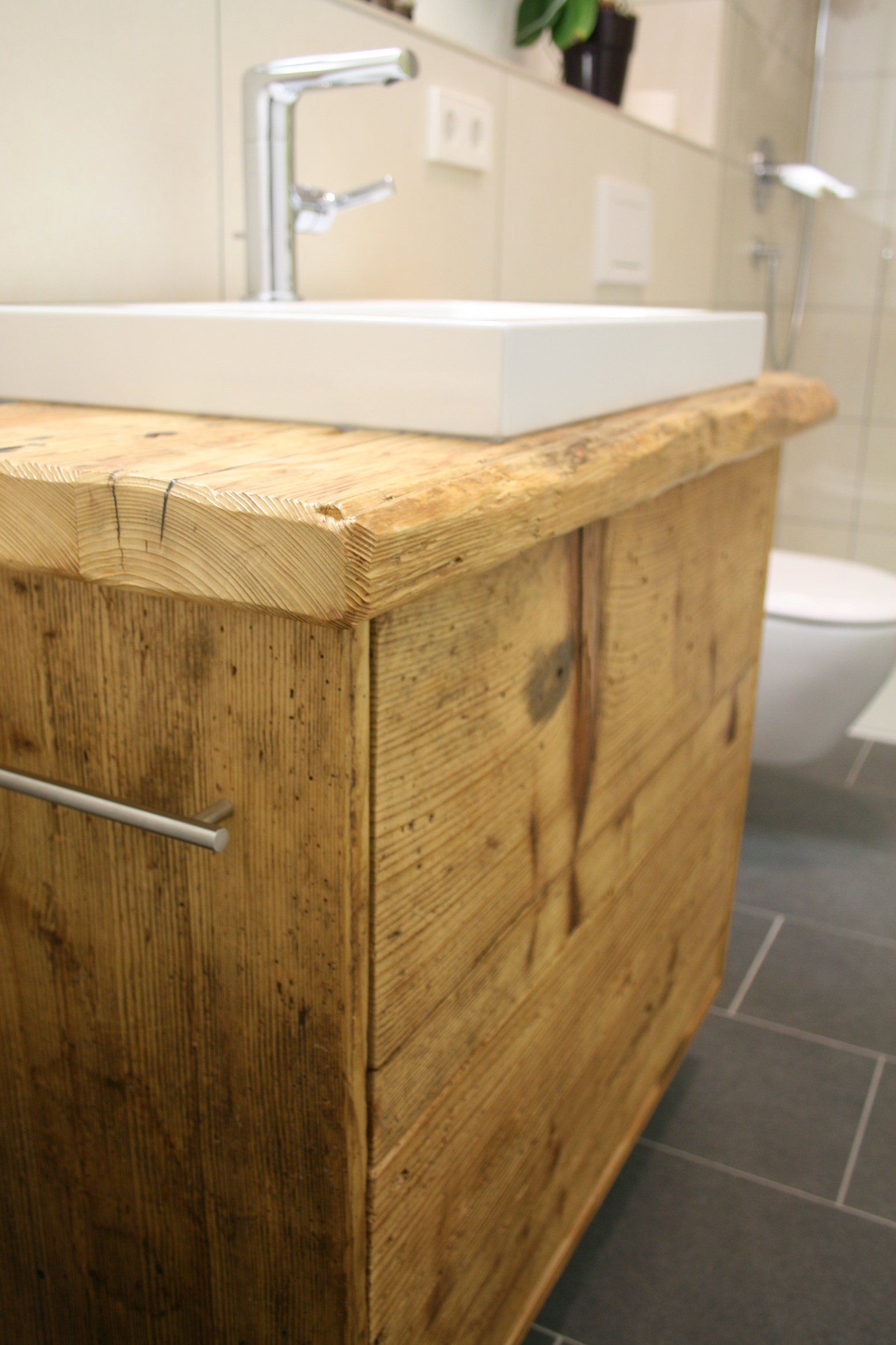 Badmöbel aus Altholz für Ihr Badezimmer | woodesign