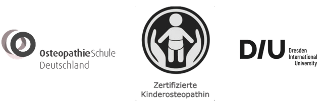 Logos der Institute, an denen Ricarda Ulrich ihre Weiterbildungen und Ausbildungen absolviert hat