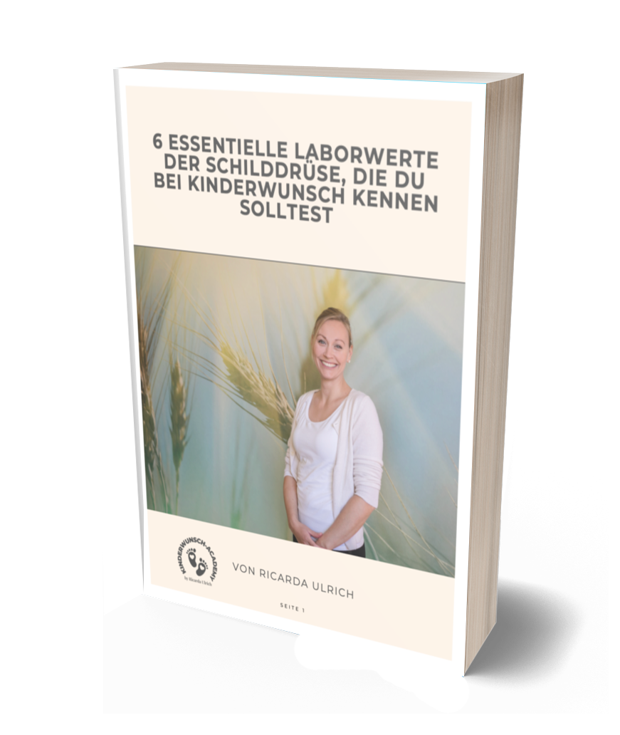 Mockup Buch Schilddrüsen Ratgeber von Ricarda Ulrich