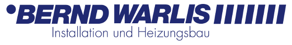 Bernd Warlis Installation und Heizungsbau-Logo