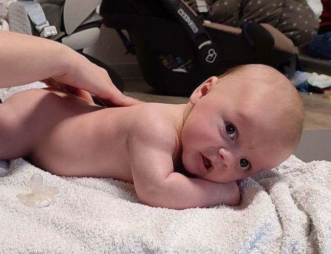 Baby Massage Eltern Kurs Gruppe