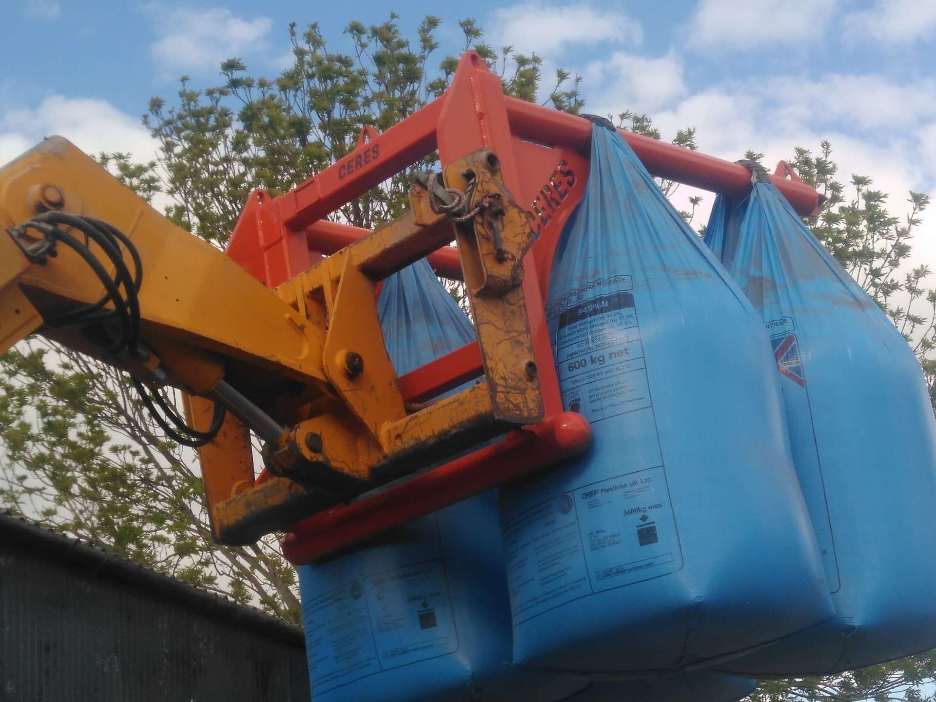 Big Bag Lifter CERES Machinery Made in the UK