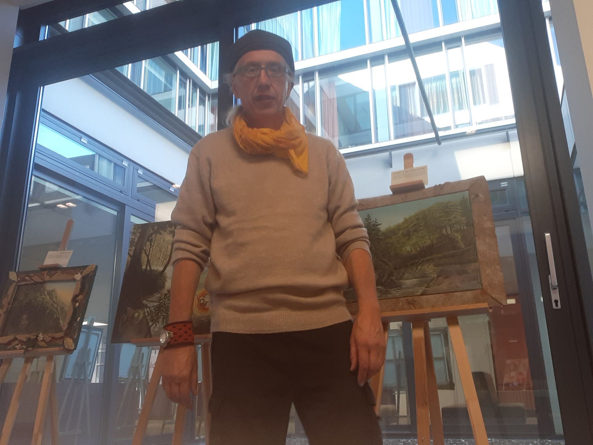 Sparkassenausstellung. Sparkasse Bad Reichenhall