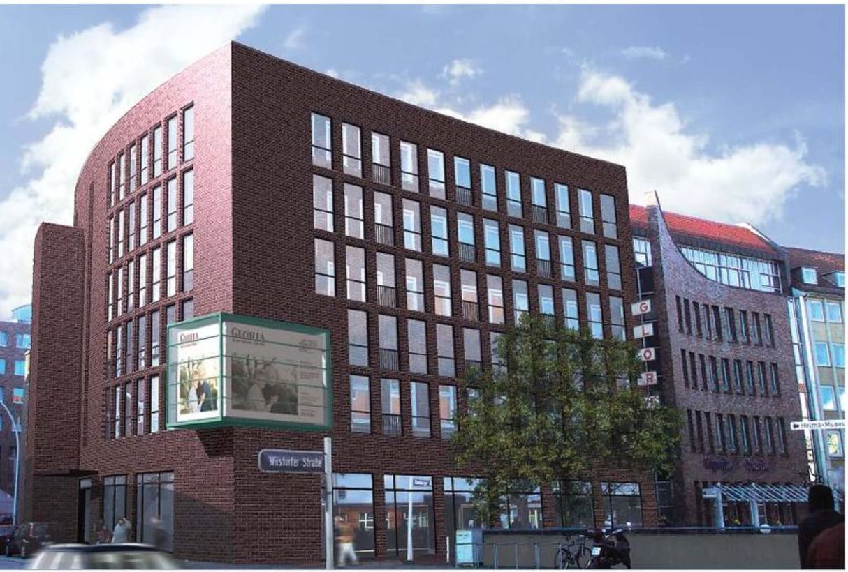 Seniorenwohnungen Gloria, Backsteingebäude in Hamburg