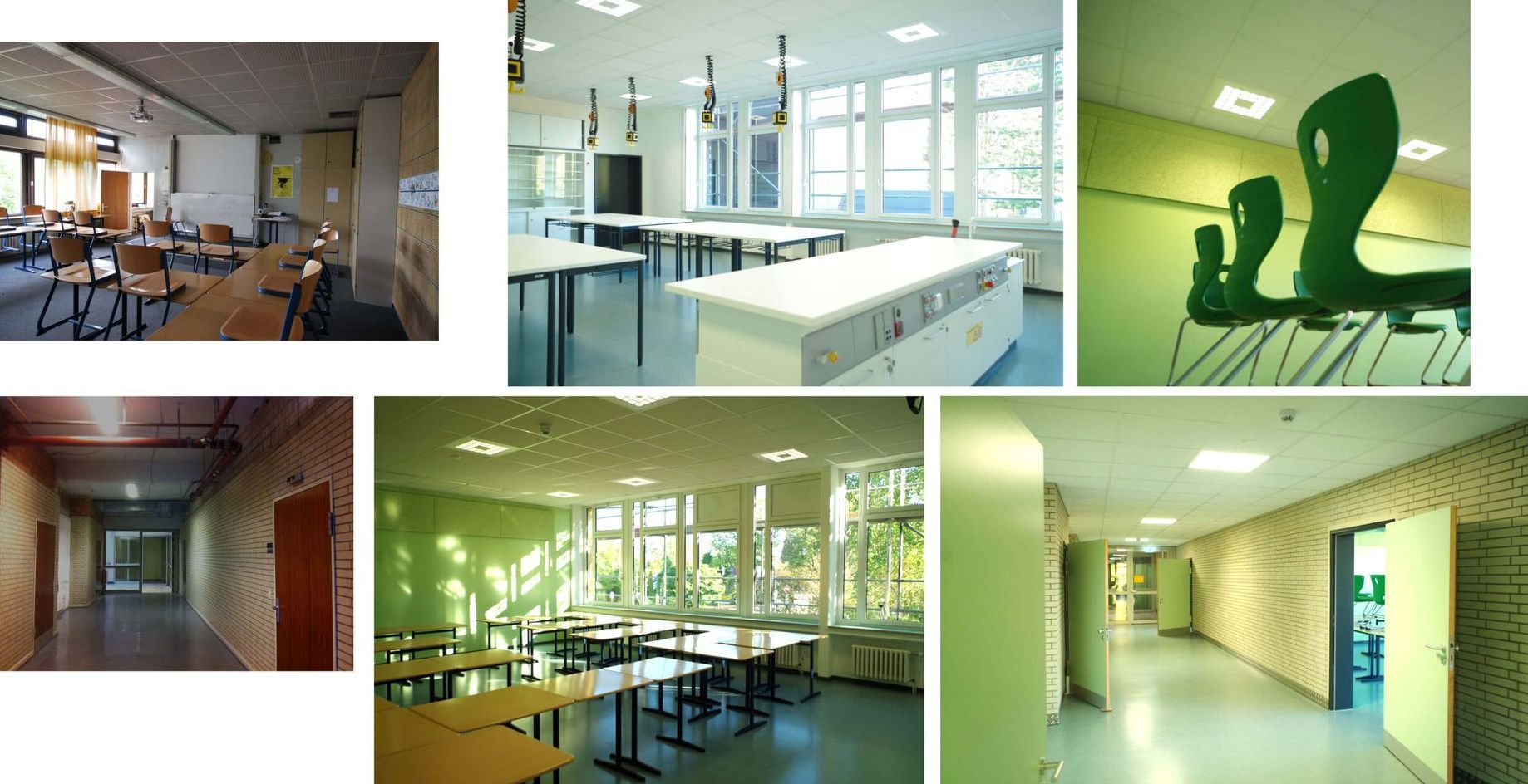 Theodor Heuss Schule, Innenausbau Bauteil Nord Theodor Heuss Schule, Innenausbau