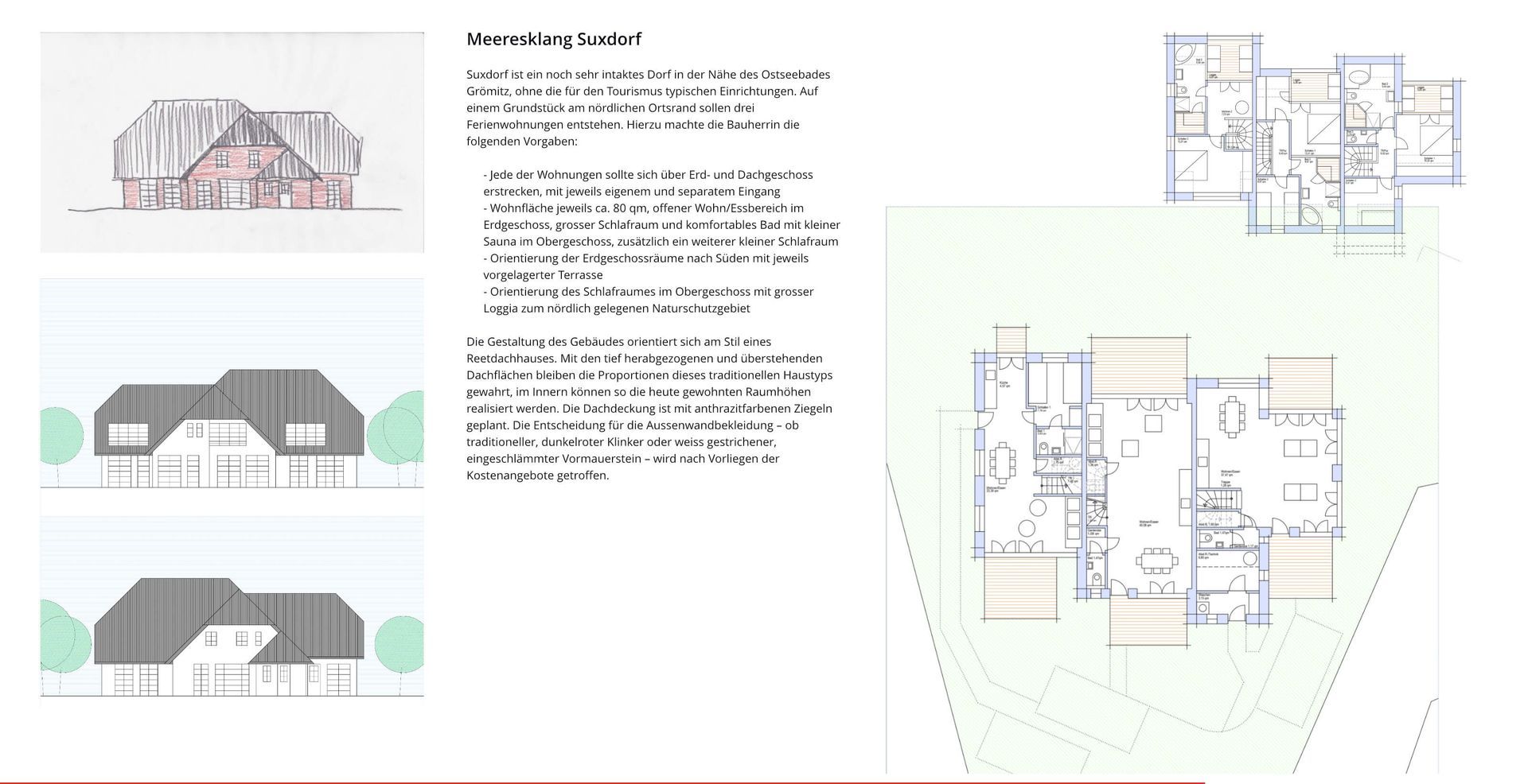 Meeresklang Suxdorf, Ferienwohnungen