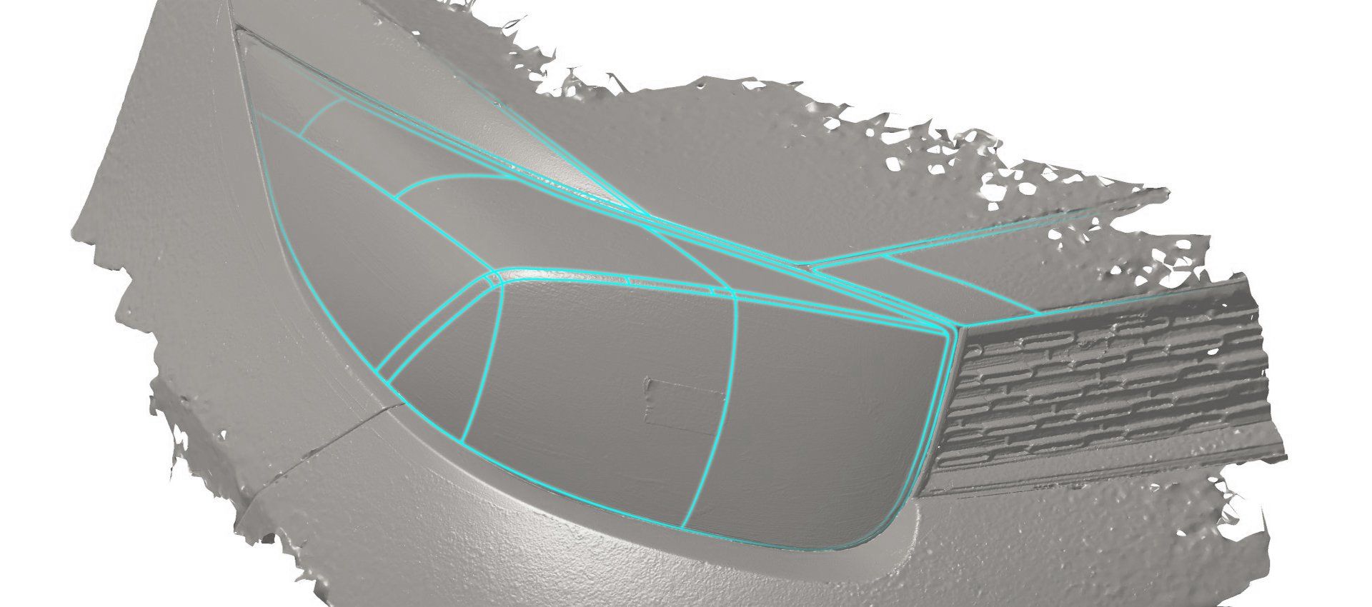 Reverse Engineering - Flächenrückführung von 3D gescannten Objekten