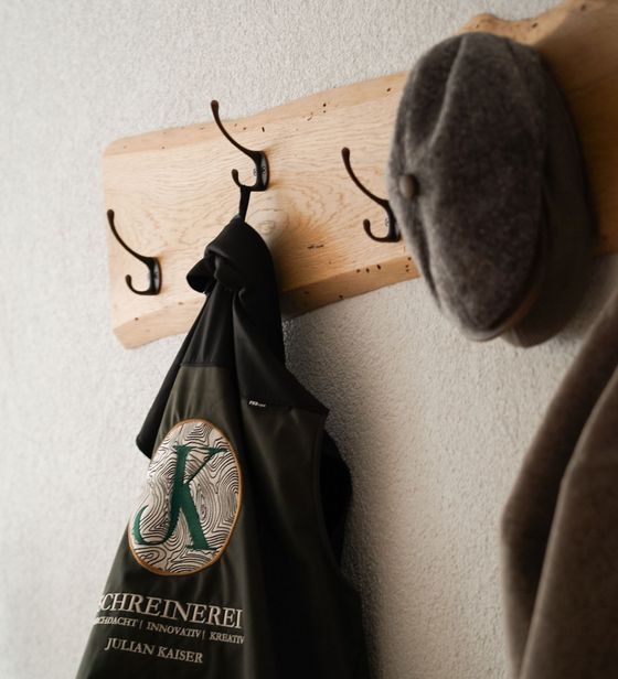 Garderobe von der Firma Schreinerei Julian Kaiser
