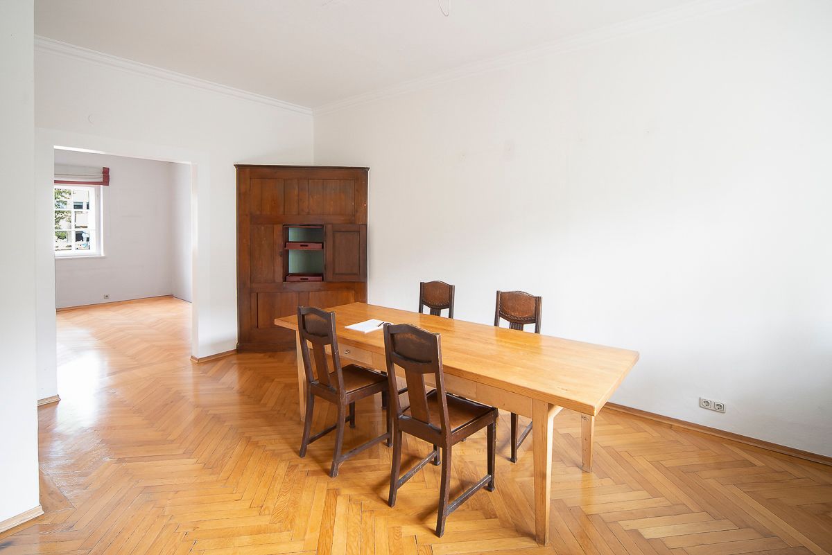 Esszimmer in einem Altbau in München Pasing