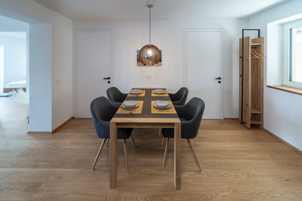 Esszimmer Ferienwohnung in Schenna, Italien, Südtirol, Provinz Bozen