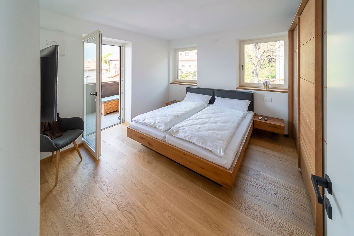 Schlafzimmer Ferienwohnung in Schenna, Italien, Südtirol, Provinz Bozen