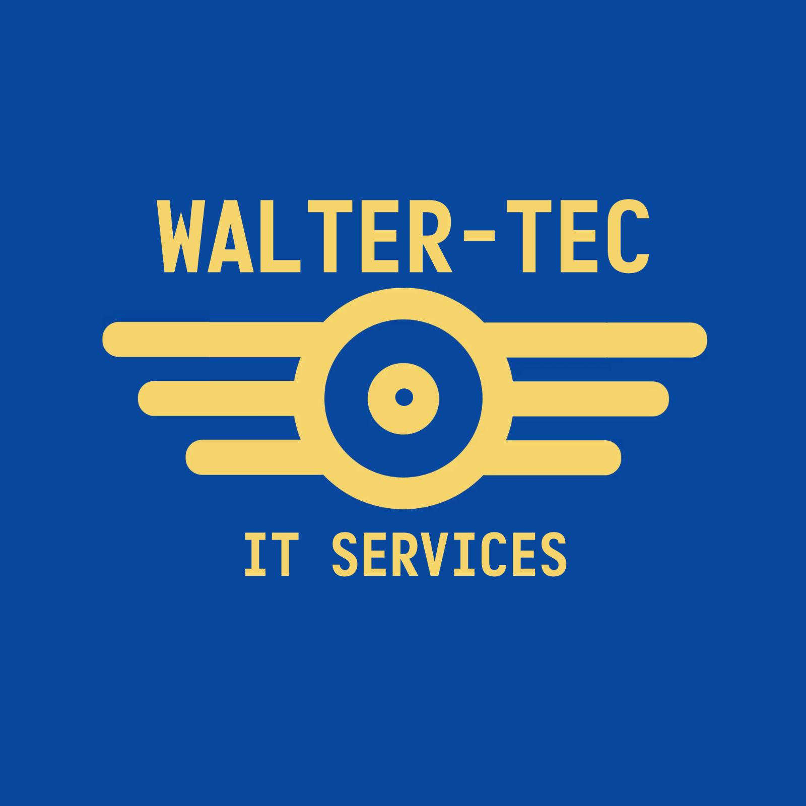 Gelbes LOGO von WALTER-TEC IT services