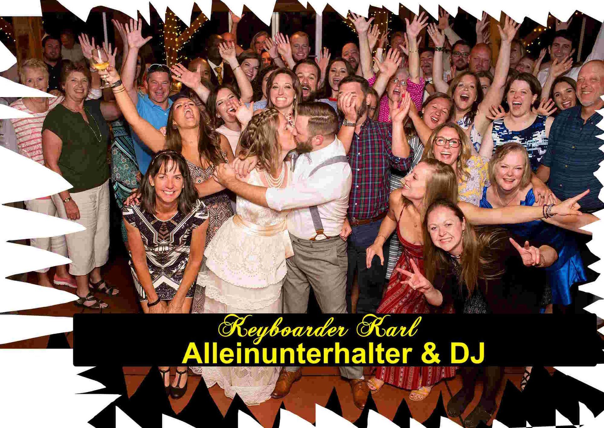 Alleinunterhalter NRW und DJ NRW - Keyboarder Karl - Ideal für Hochzeit Geburtstag Firmen Feier