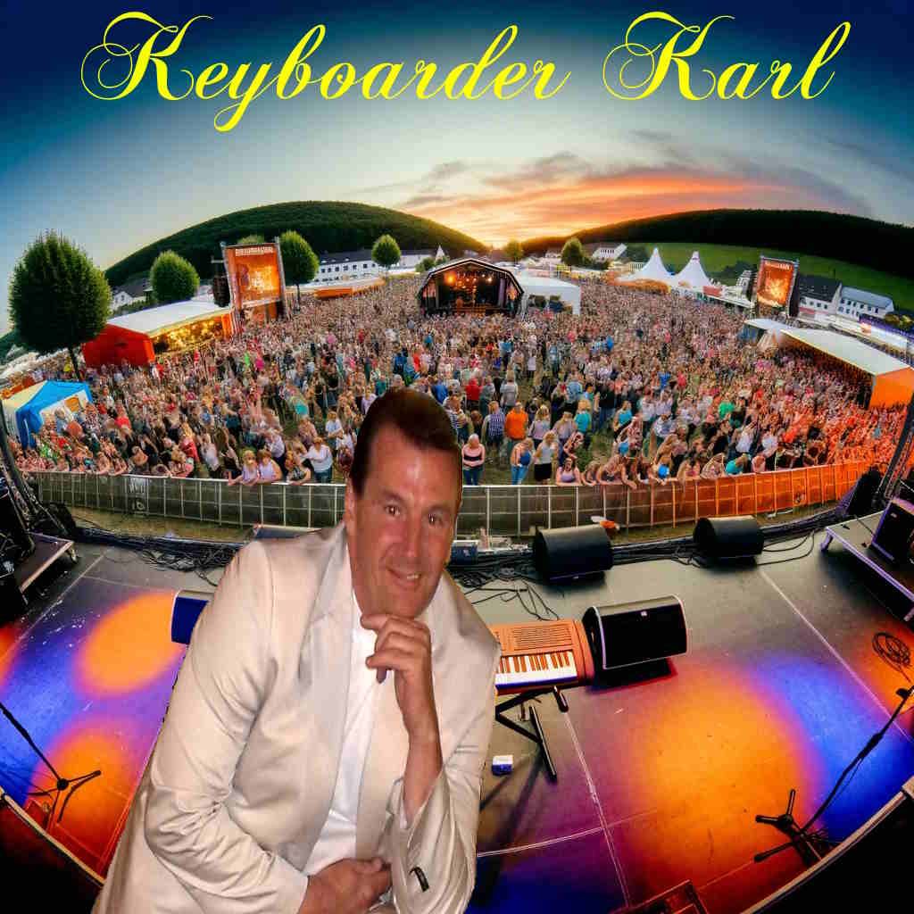 Schützenfest Musiker Keyboarder Karl