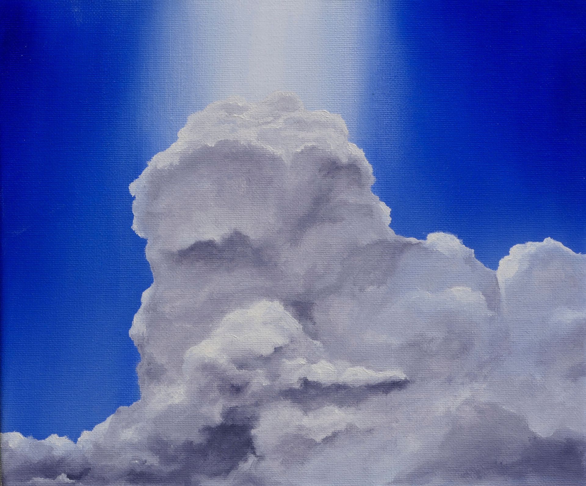 Wolke, Wolken, Clouds, Cloud, Gemälde, Painting, gemalt, Himmel, Sky