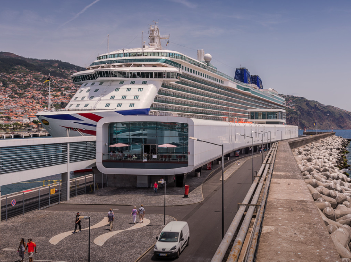 cruise ships in funchal yesterday