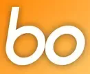 Informationen über uns finden Sie auch auf bo Kleinbuchstaben „bo“ auf orangefarbenem Quadrat