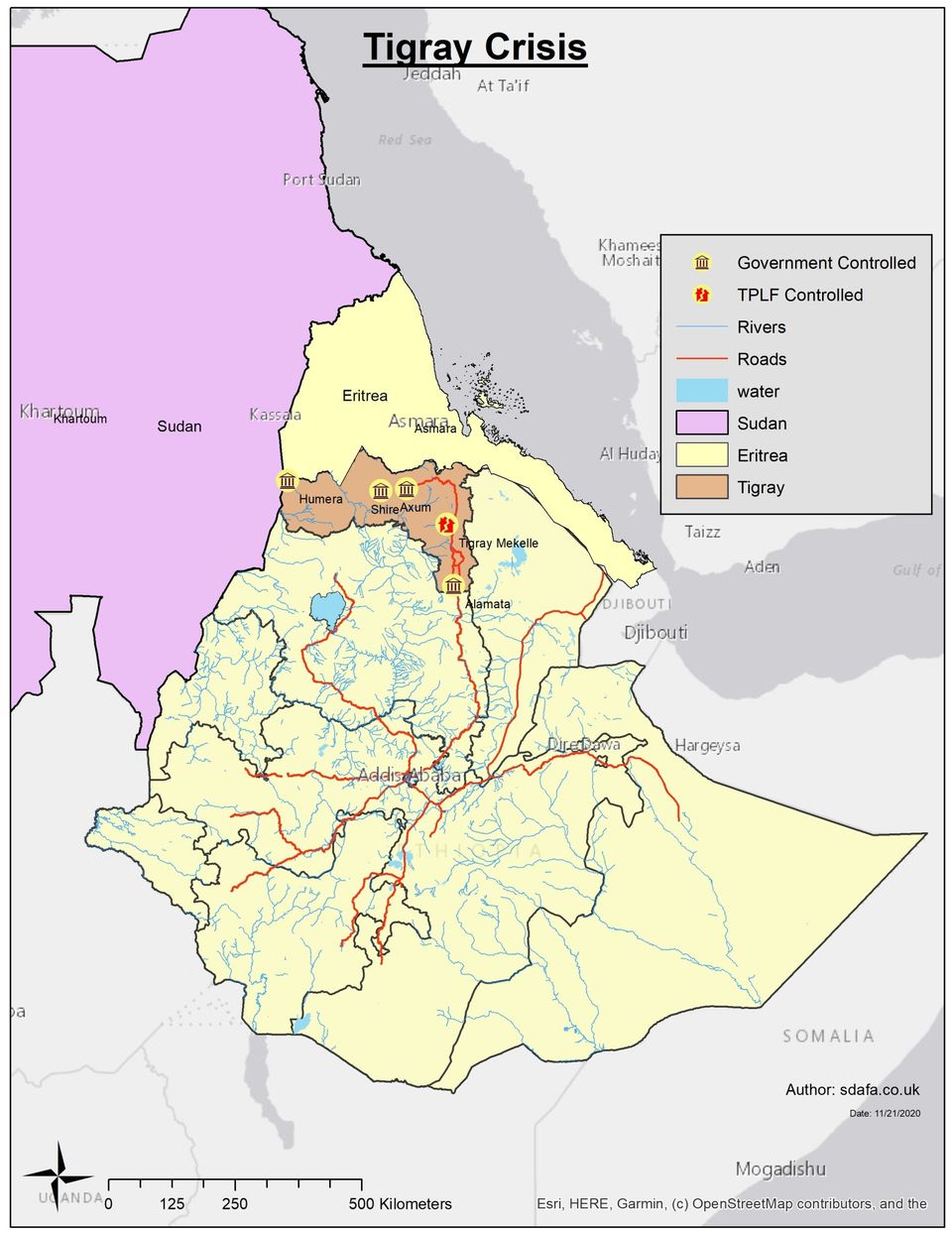 Ethiopia Crisis: Federal Forces Close in on Tigrayan Capital