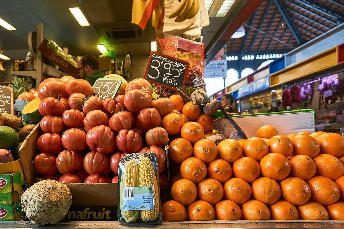 Malaga Markthalle Obst