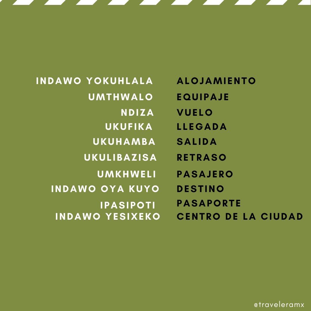 Practice a new language! Xhosa