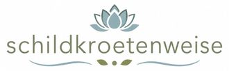 schildkrötenweise Schriftlogo