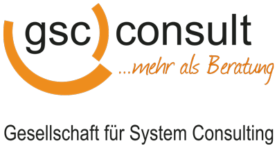 Logo der gsc consult Gesellschaft fuer System Consulting