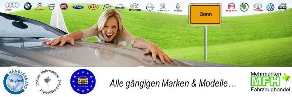EU-Neuwagen Bonn, alle Marken und Modelle