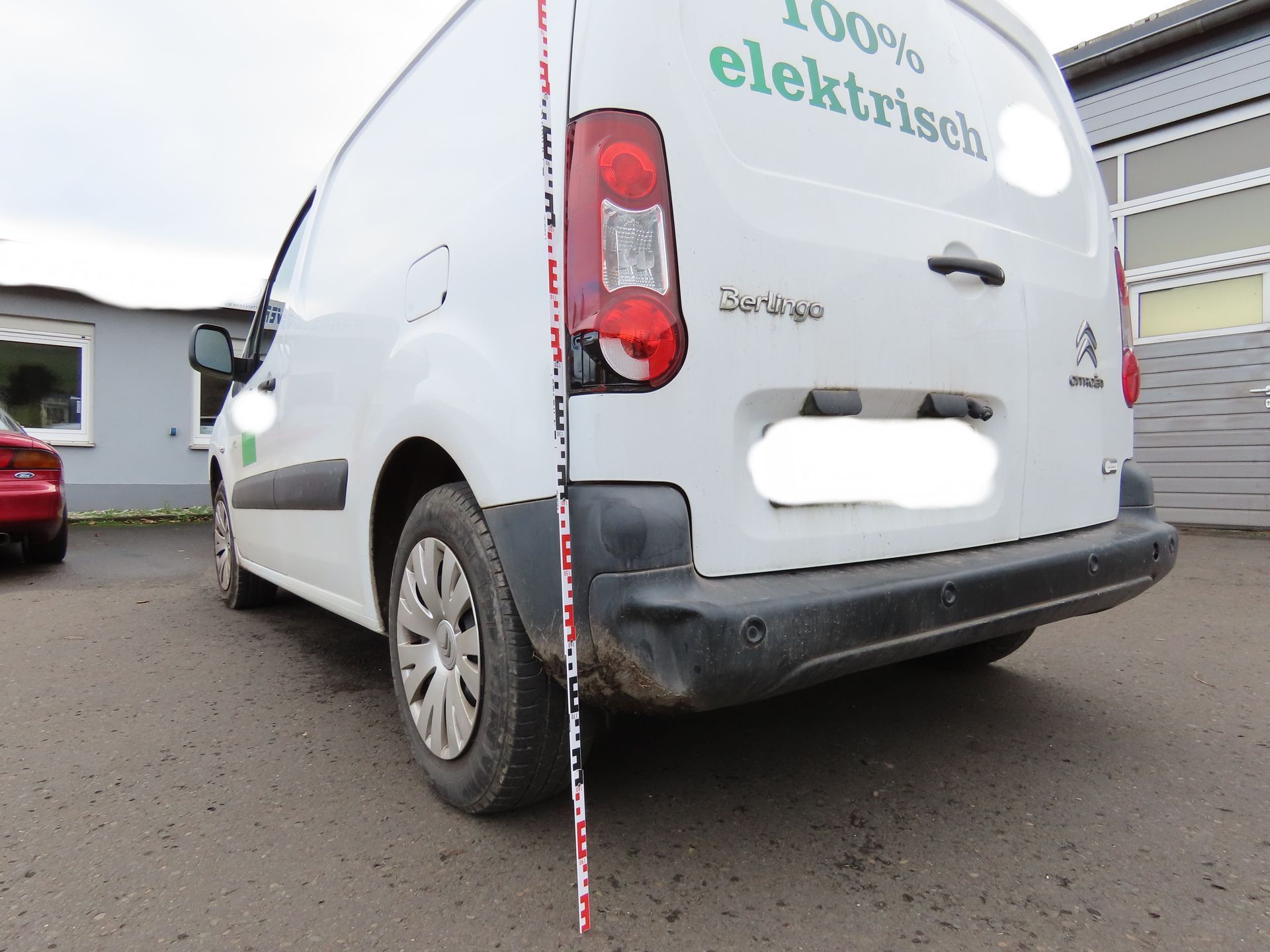 Heckschaden Stoßfänger 