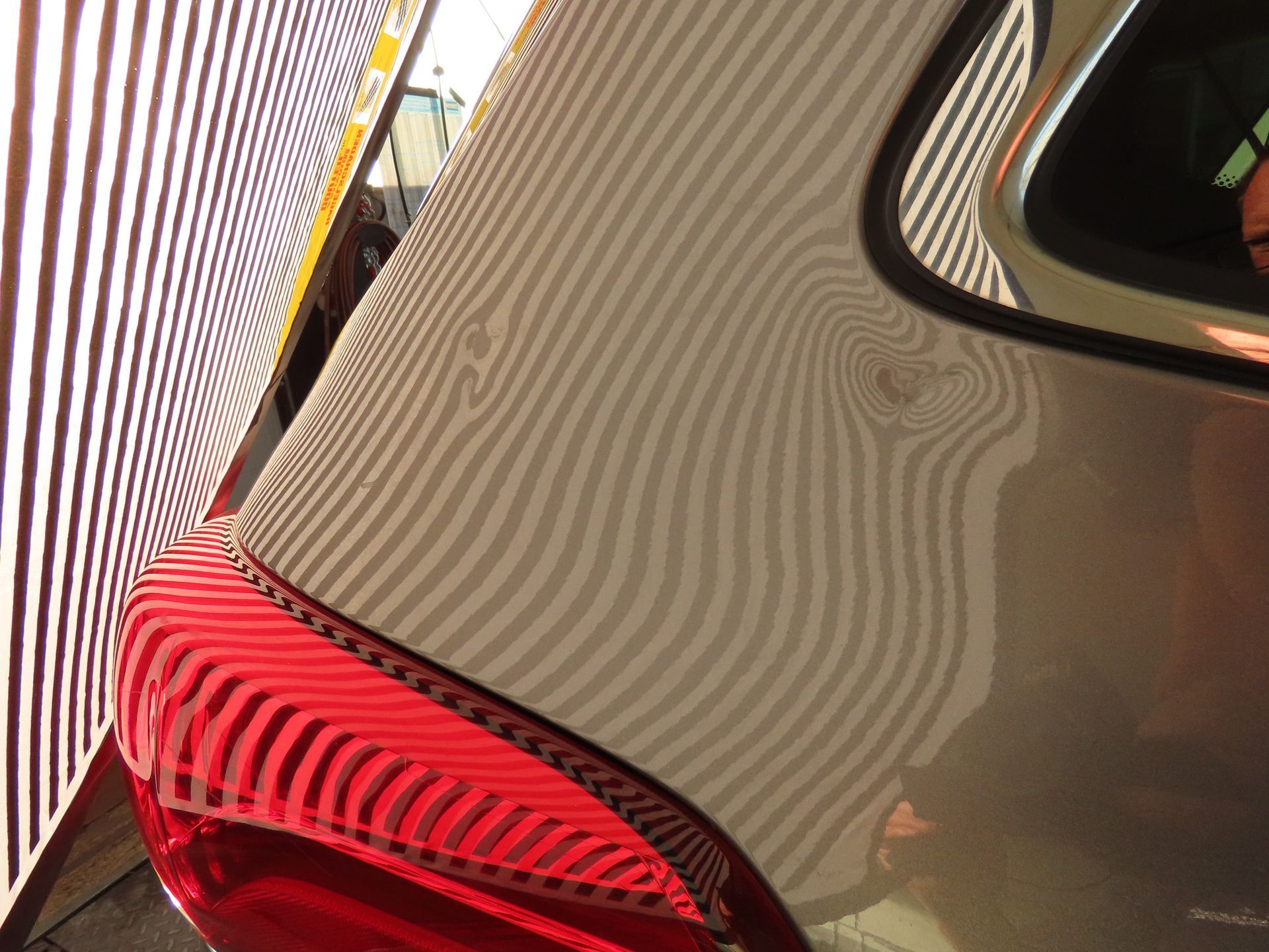 Schaden hinten rechts nach Sturm 