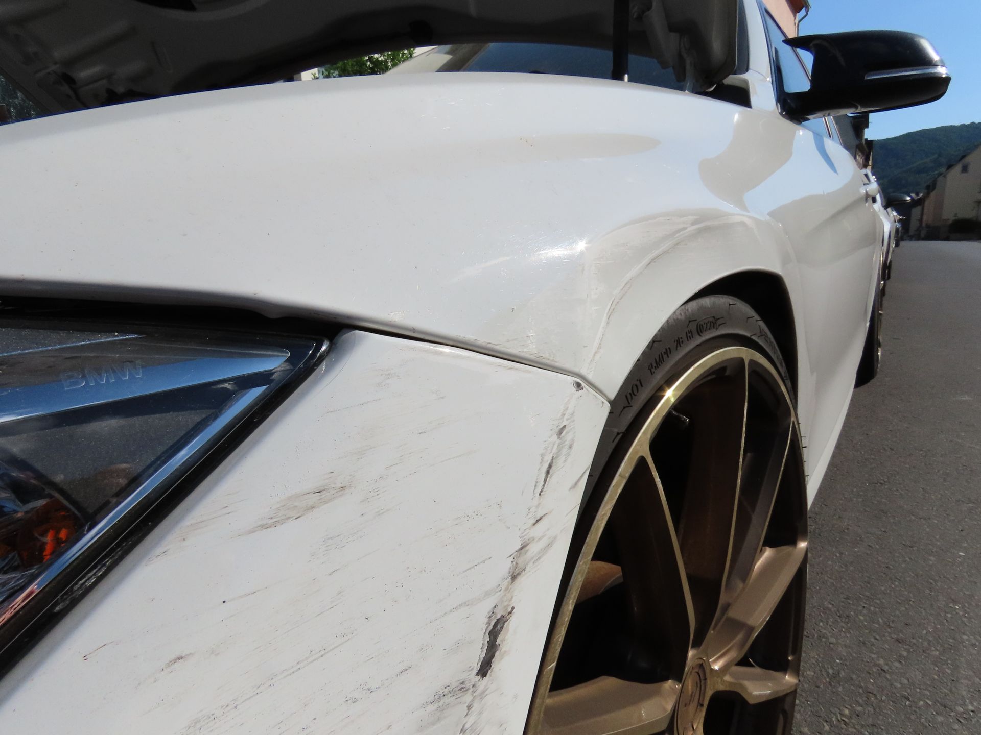 Unfallschaden vorn links