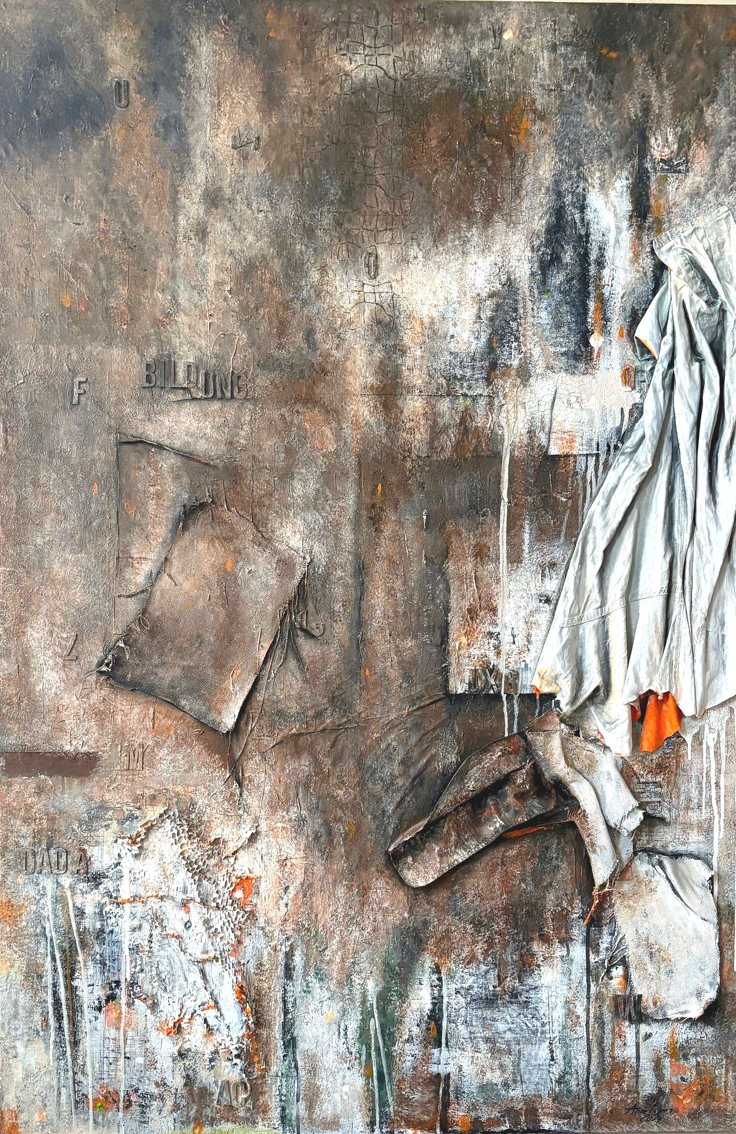 #Kunst #Galerie #Kunstwerk #Abstrakt #contemporary #art #AnneLeyer #Amsterdam #Gerhard Richter#painting #Anselm Kiefer