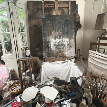 Kunst, Malerei, Mischtechnik, Galerie, Art, Collage, Acryl, Leinwand, Anne Leyer Art, Design, Kunstwerk, intersecciones