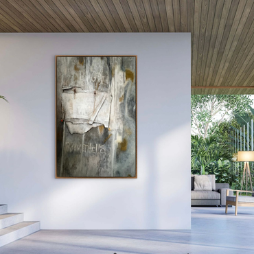 Kunst, Malerei, Mischtechnik, Galerie, Art, Collage, Acryl, Leinwand, Anne Leyer Art, Design, Kunstwerk, todo encaja,