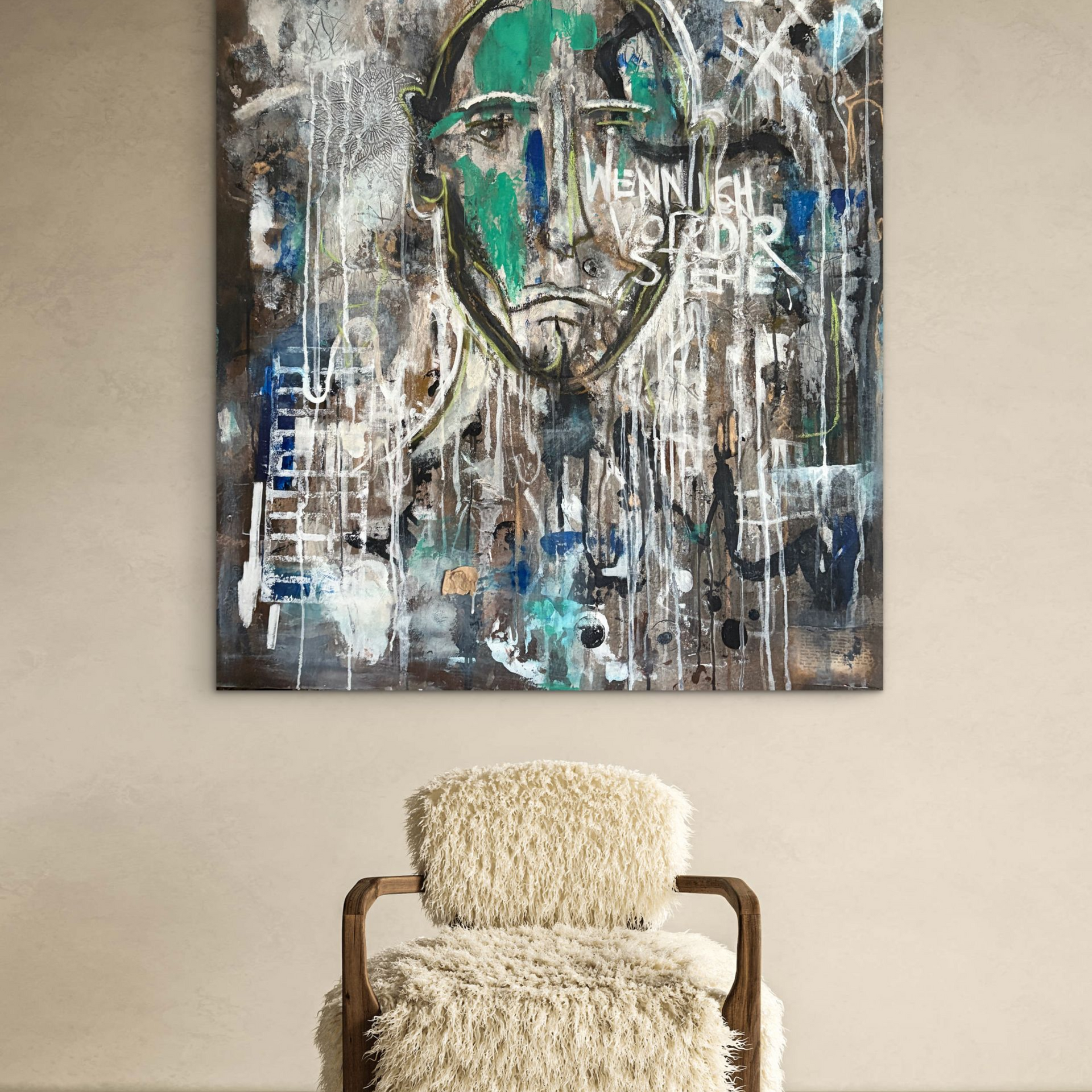 Kunst, Malerei, Mischtechnik, Galerie, Art, Collage, Acryl, Leinwand, Anne Leyer Art, Design, Kunstwerk, todo encaja, 