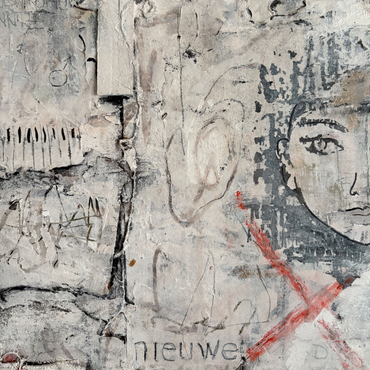 Kunst, Malerei, Mischtechnik, Galerie, Art, Collage, Acryl, Leinwand, Anne Leyer Art, Design, Kunstwerk, todo encaja,